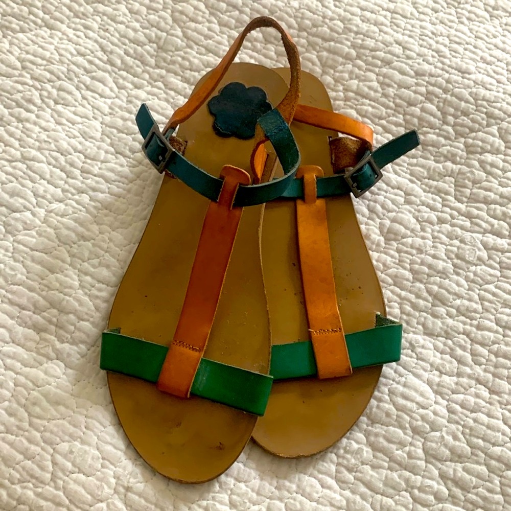 Spanish leather sandles